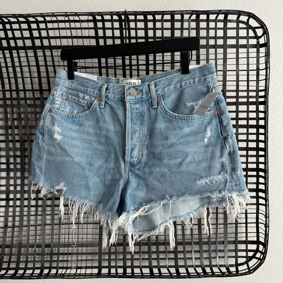 Agolde Parker Shorts - Picture 2 of 8